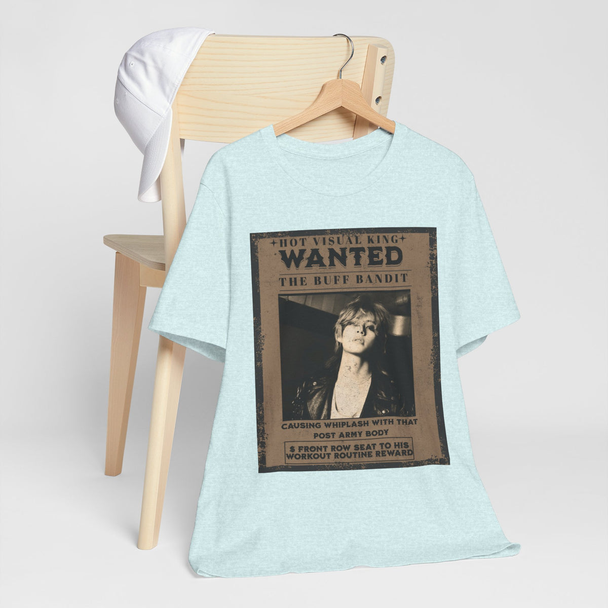 T-Shirt - 'WANTED: The Buff Bandit' Vintage Poster Tee