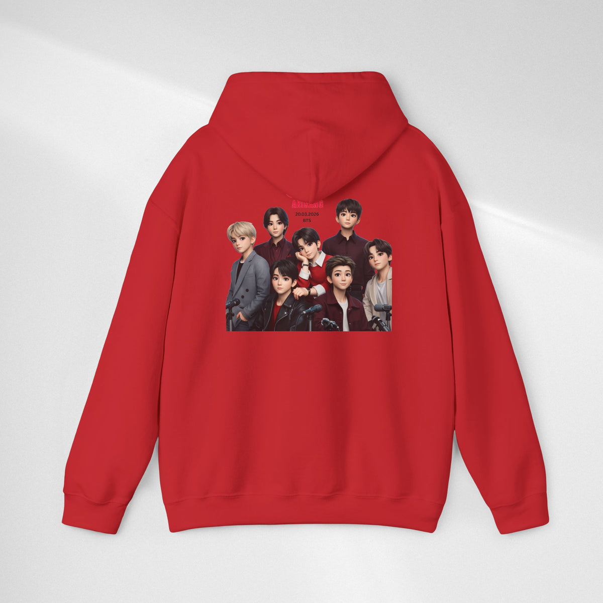 BTS K-Pop Group Photo Hoodie —  Tour Hoodie