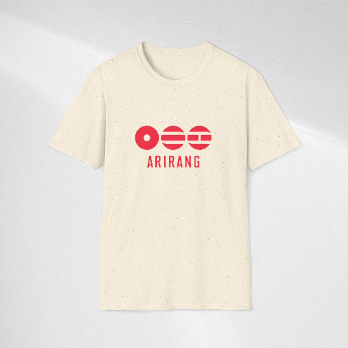 Arirang BTS T-Shirt — Retro Red Logo Tee