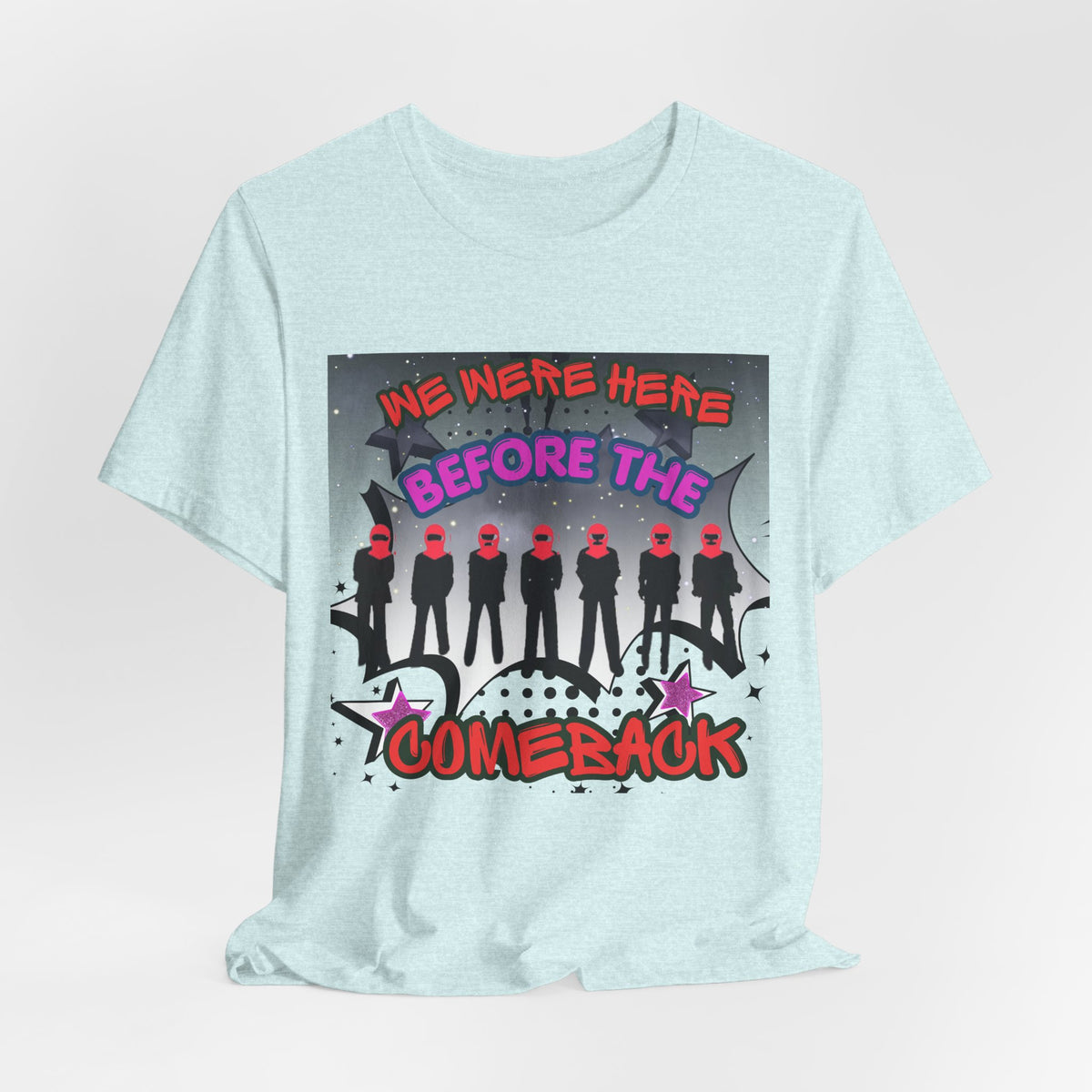 BTS The Comeback T-Shirt – Retro Silhouette Music Tee