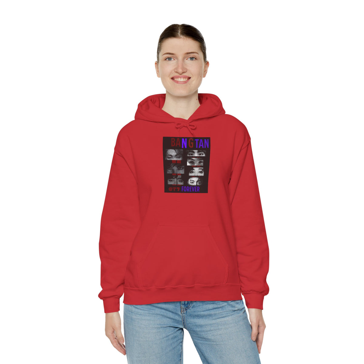 BTS 'Bangtan' Photo Collage Hoodie –BTS  K-Pop Fan Sweatshirt