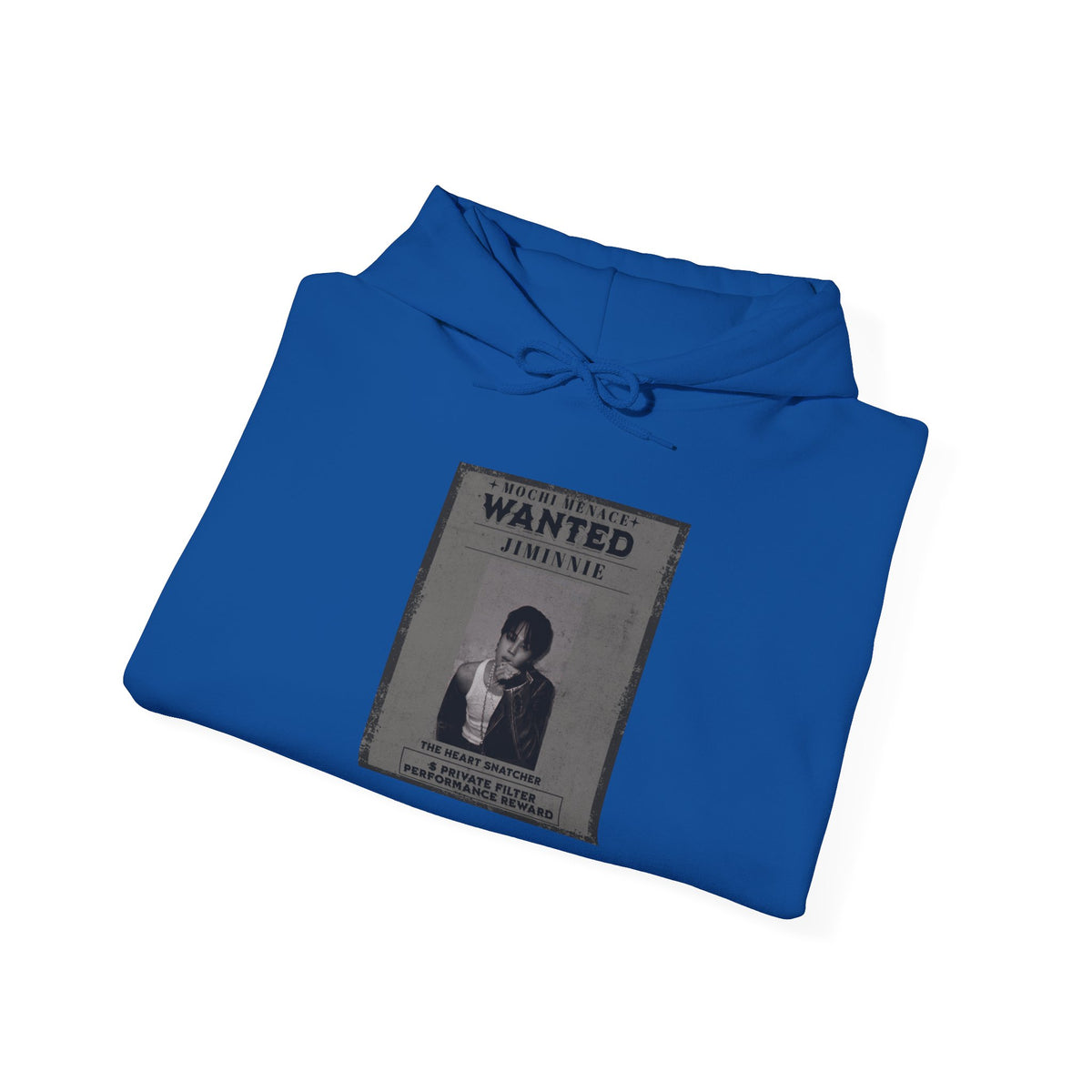 Jimmie Hoodie — "WANTED: Amnesie" Vintage Poster Graphic Hoodie