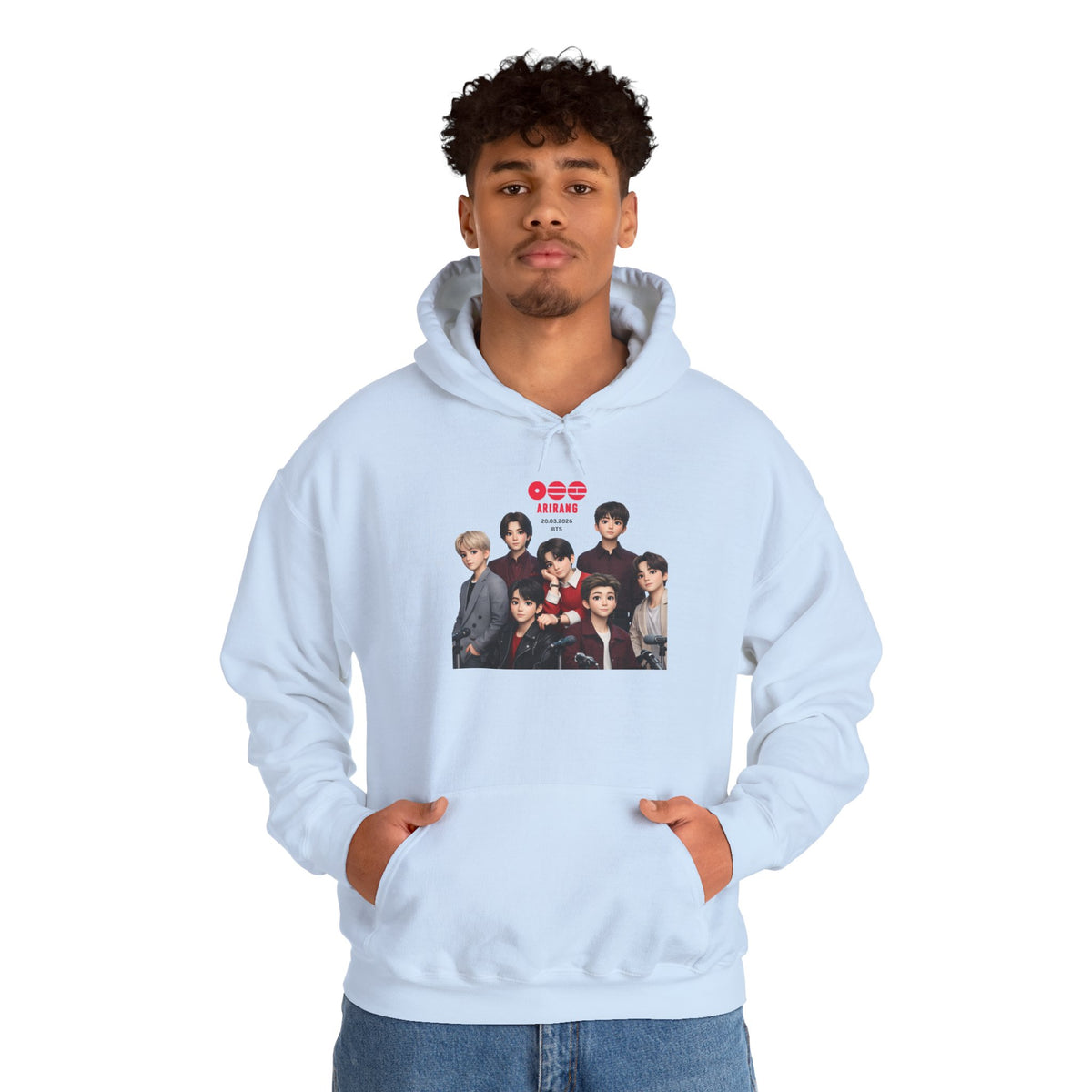 BTS K-Pop Group Photo Hoodie —  Tour Hoodie