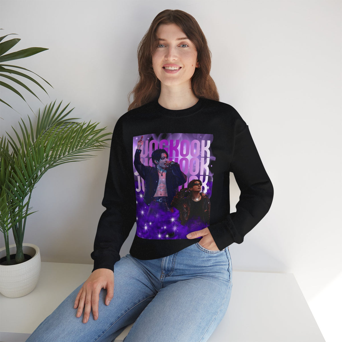 Jungkook 97 Crewneck Sweatshirt — K-Pop Fan Sweatshirt