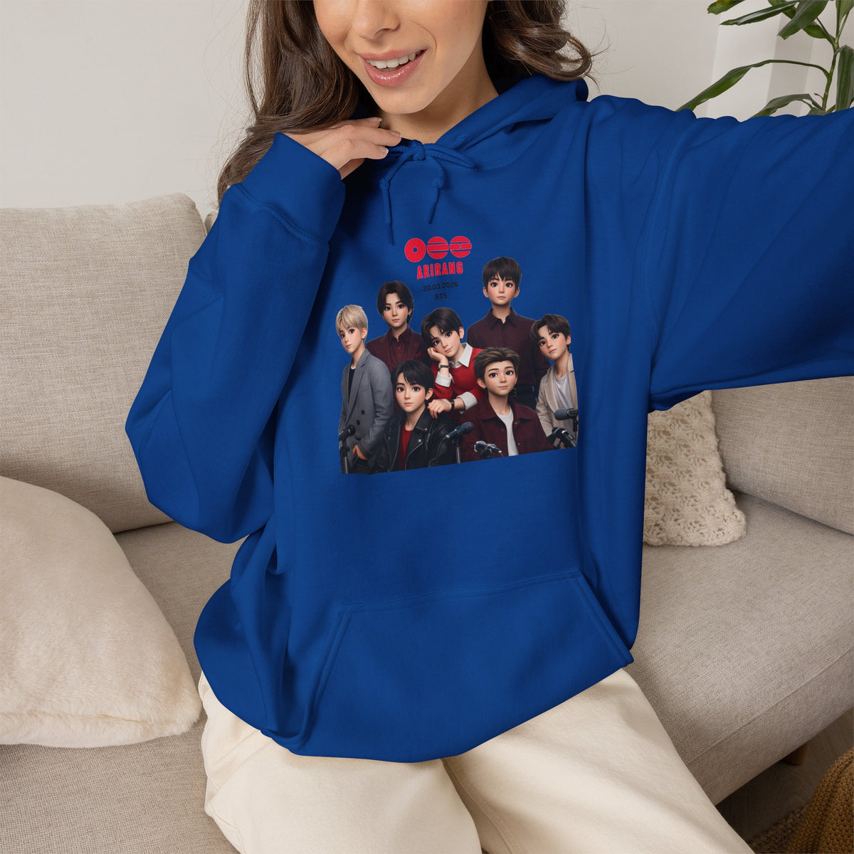 BTS K-Pop Group Photo Hoodie —  Tour Hoodie