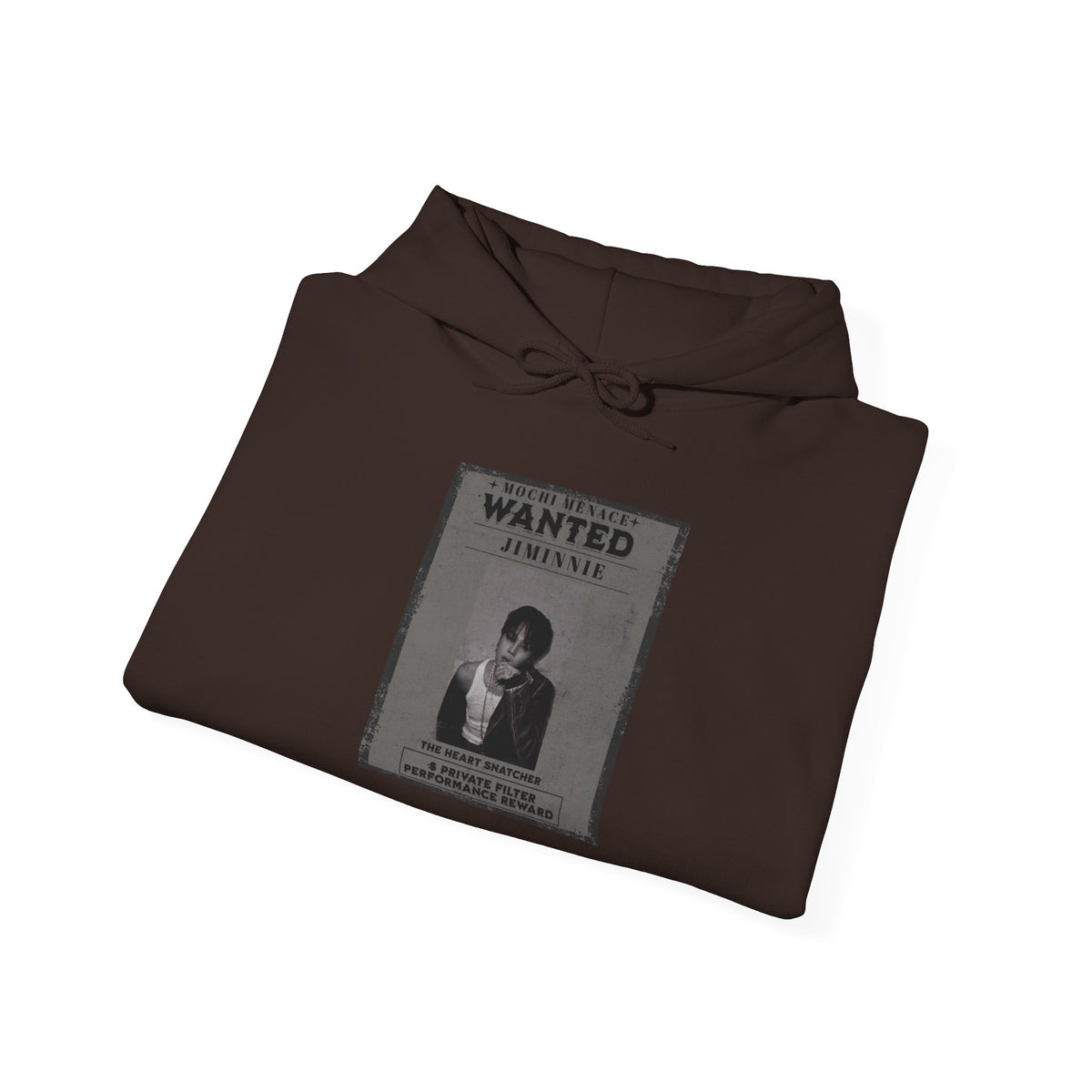 Jimmie Hoodie — "WANTED: Amnesie" Vintage Poster Graphic Hoodie