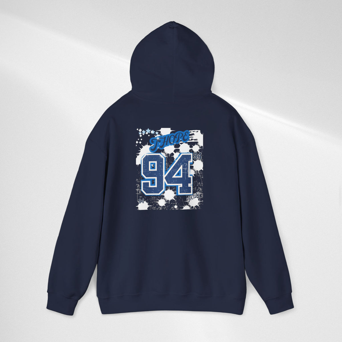 J-Hope 94 Blue Graphic Hoodie