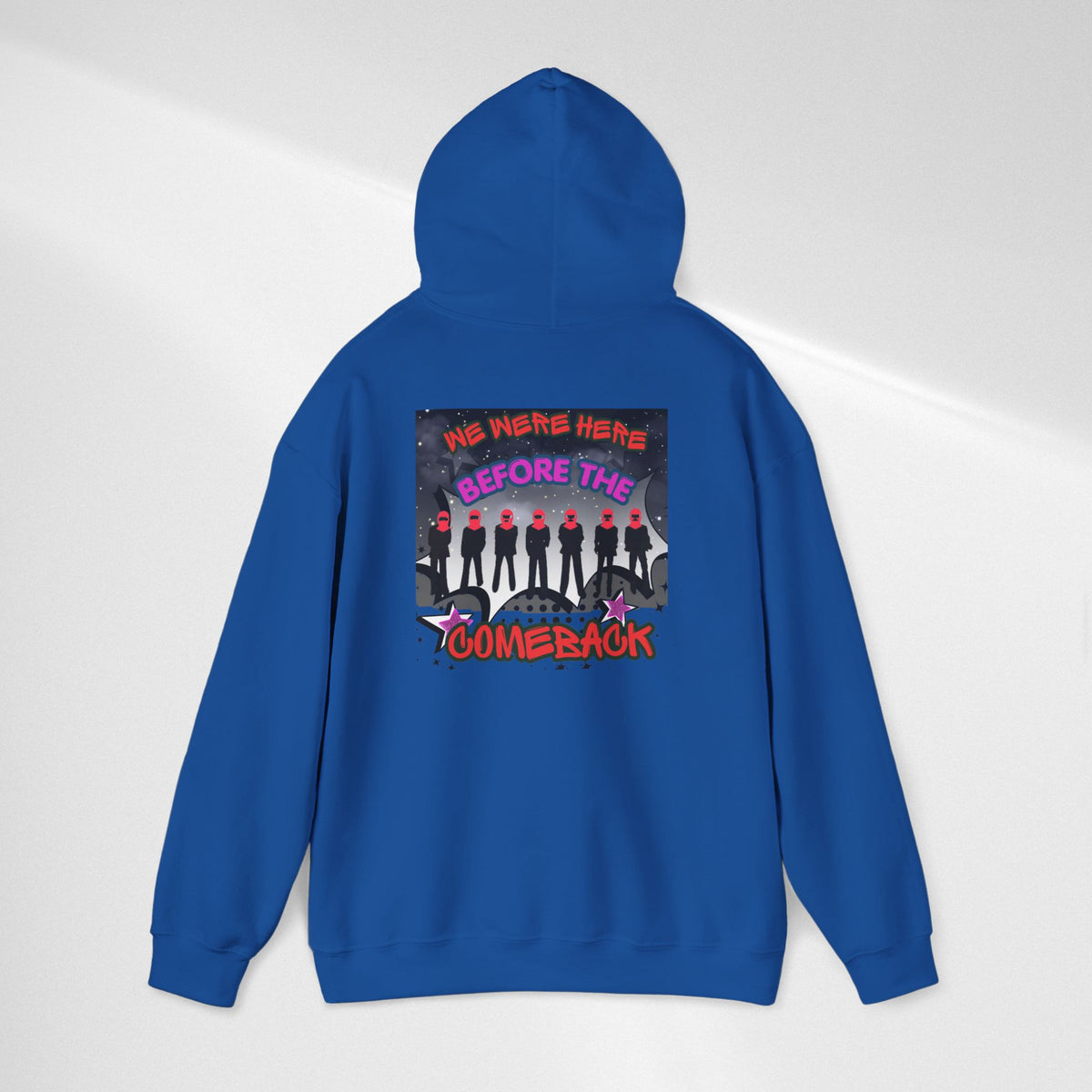 Hoodie — BTS  The Comeback" Retro Space Silhouette Hoodie
