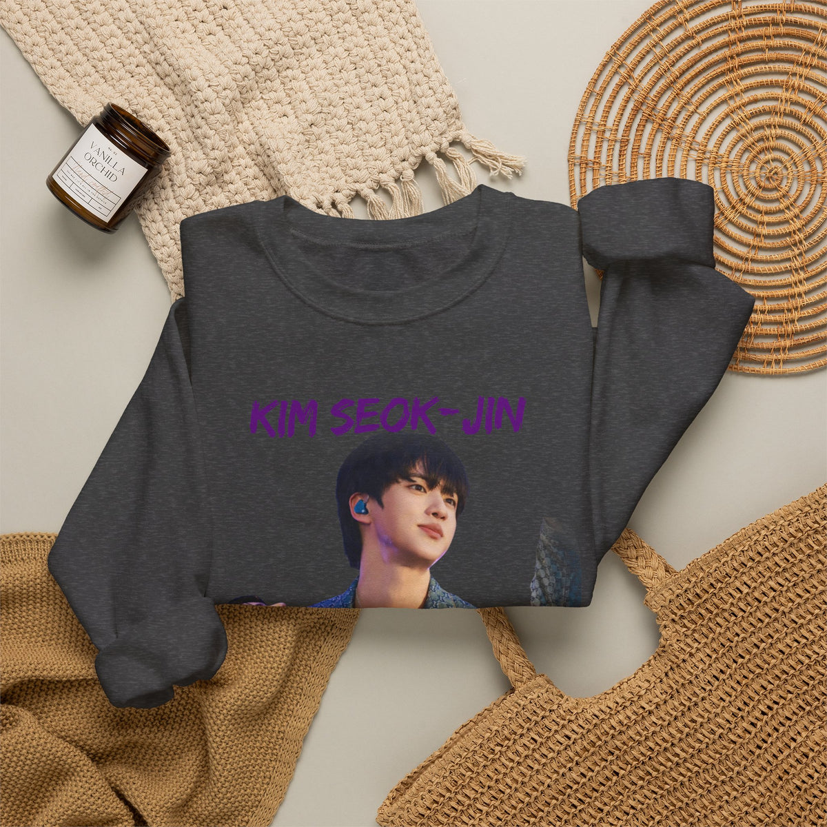 Jin Portrait Crewneck Sweatshirt