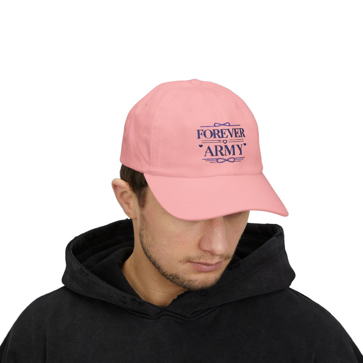 Forever Army BTS Cap –  Embroidered Baseball Hat