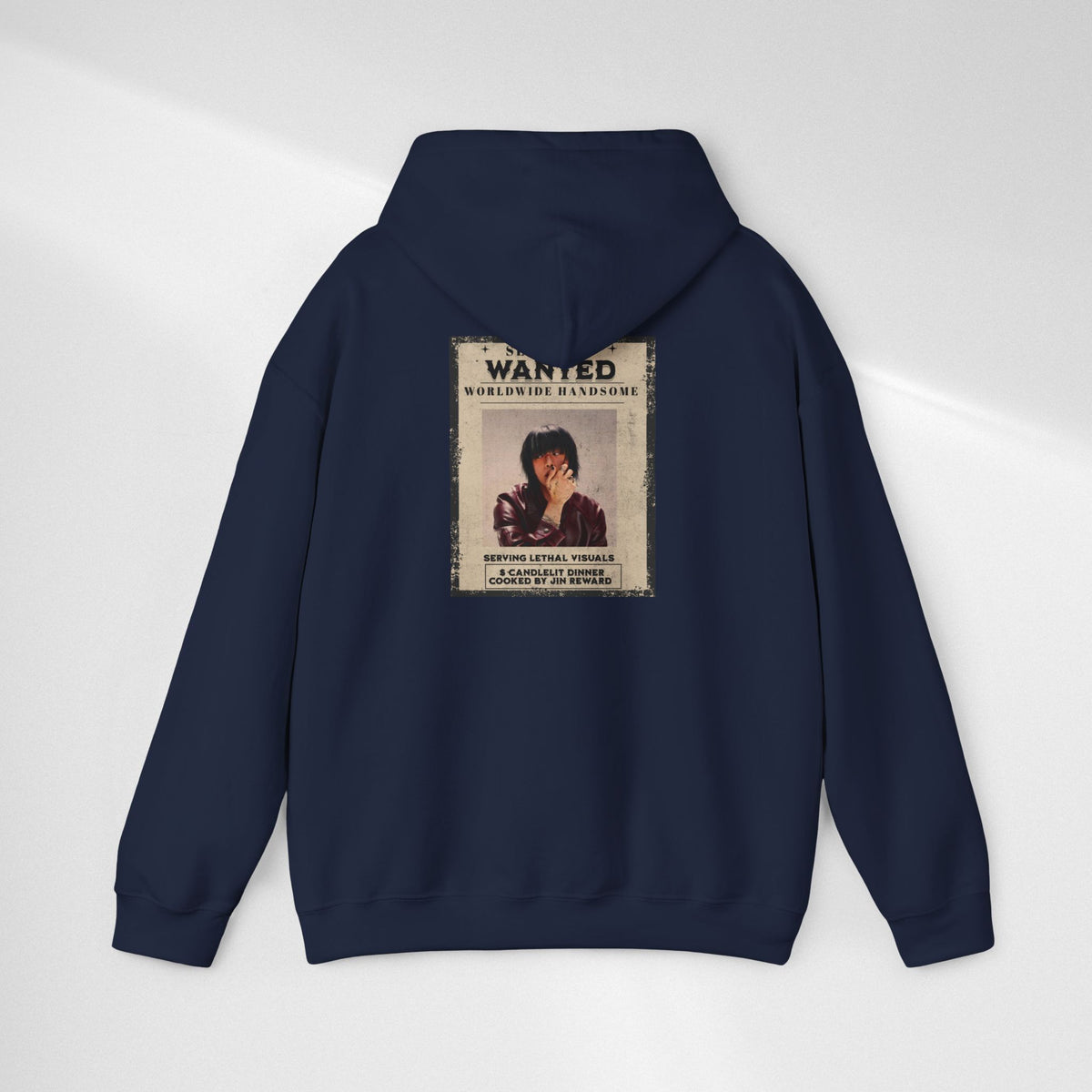 Wanted Poster Hoodie — Vintage 'Missing You' Retro Photo Pullover