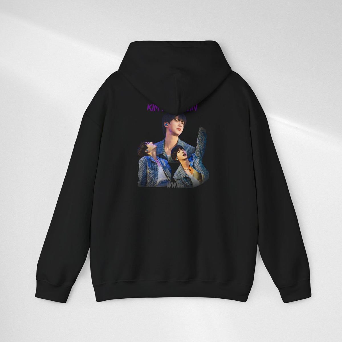 Kim Seok-jin (Jin) Photo Collage Hoodie — K-Pop Idol Fan Sweatshirt