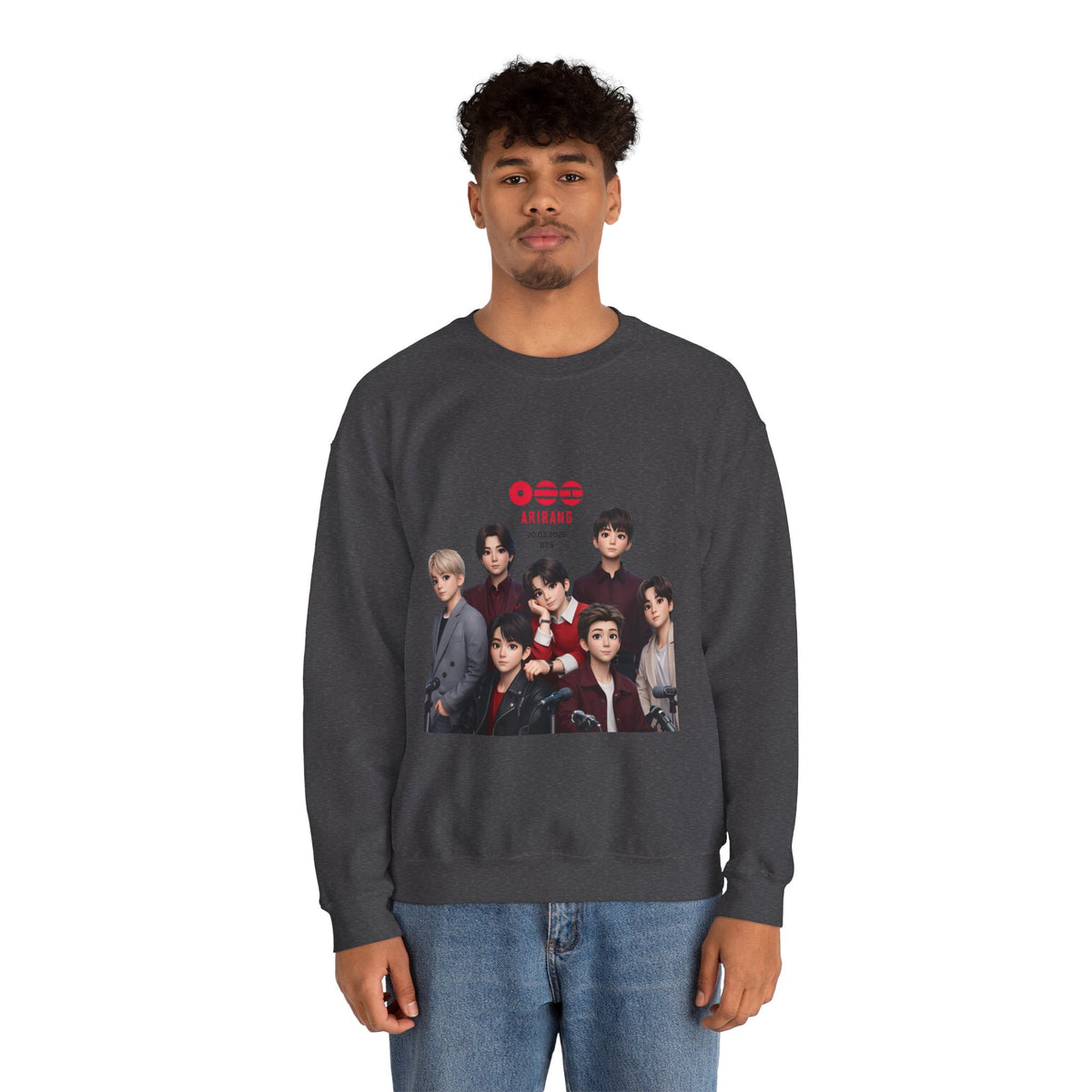 BTS GROUP Photo Crewneck Sweatshirt