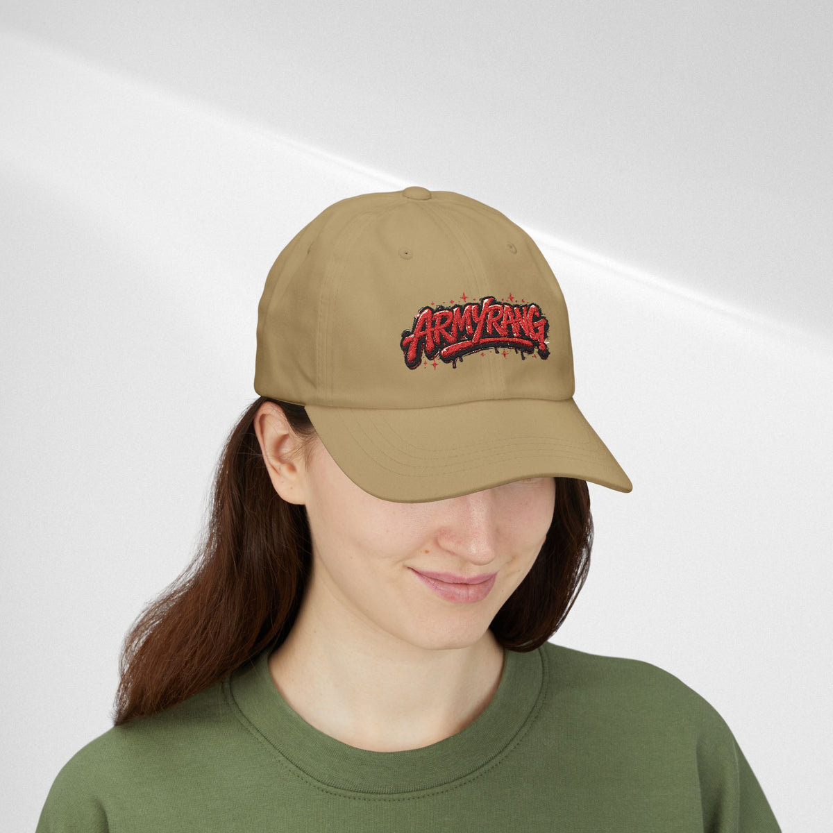 Armyrang Red Graffiti BTS Cap
