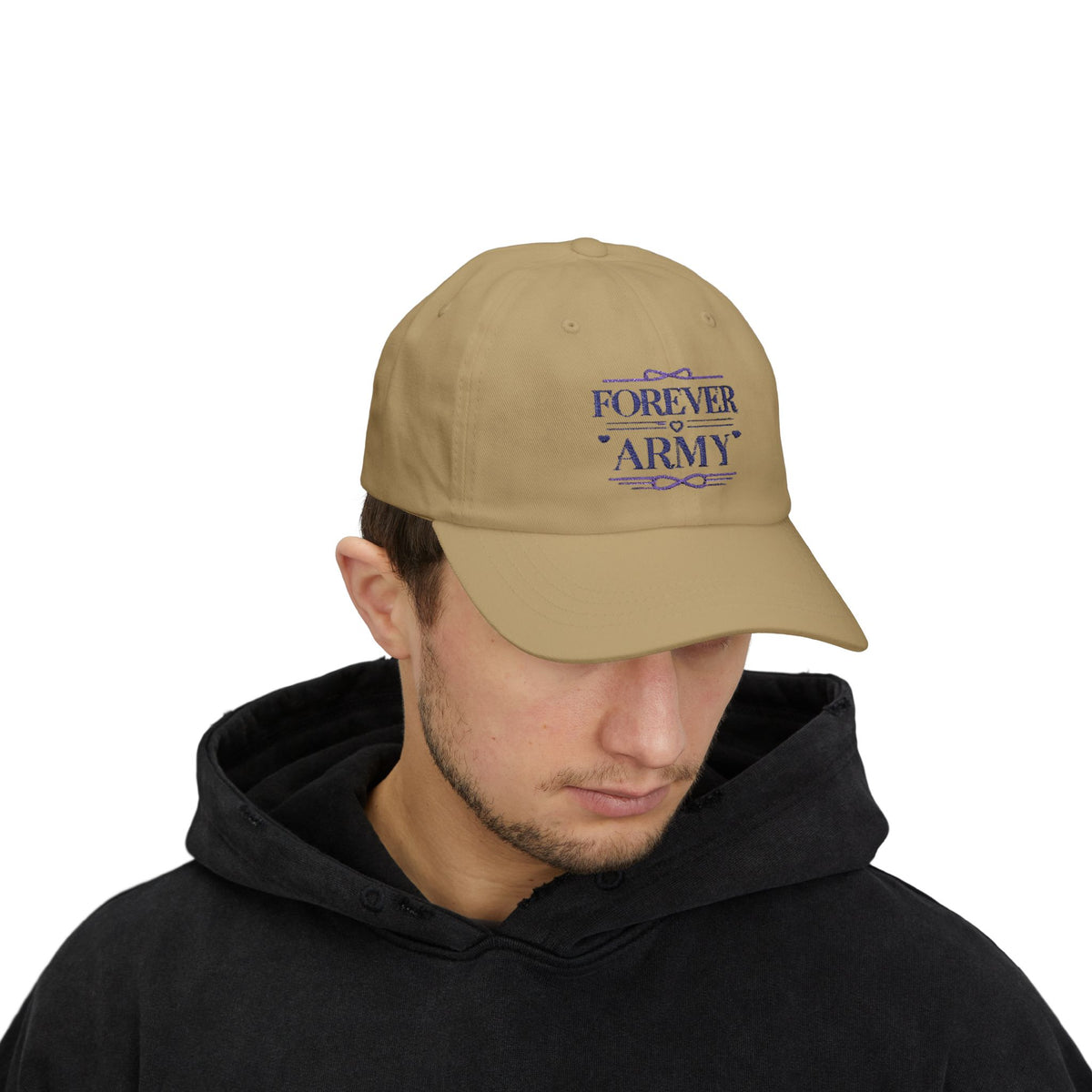Forever Army BTS Cap –  Embroidered Baseball Hat