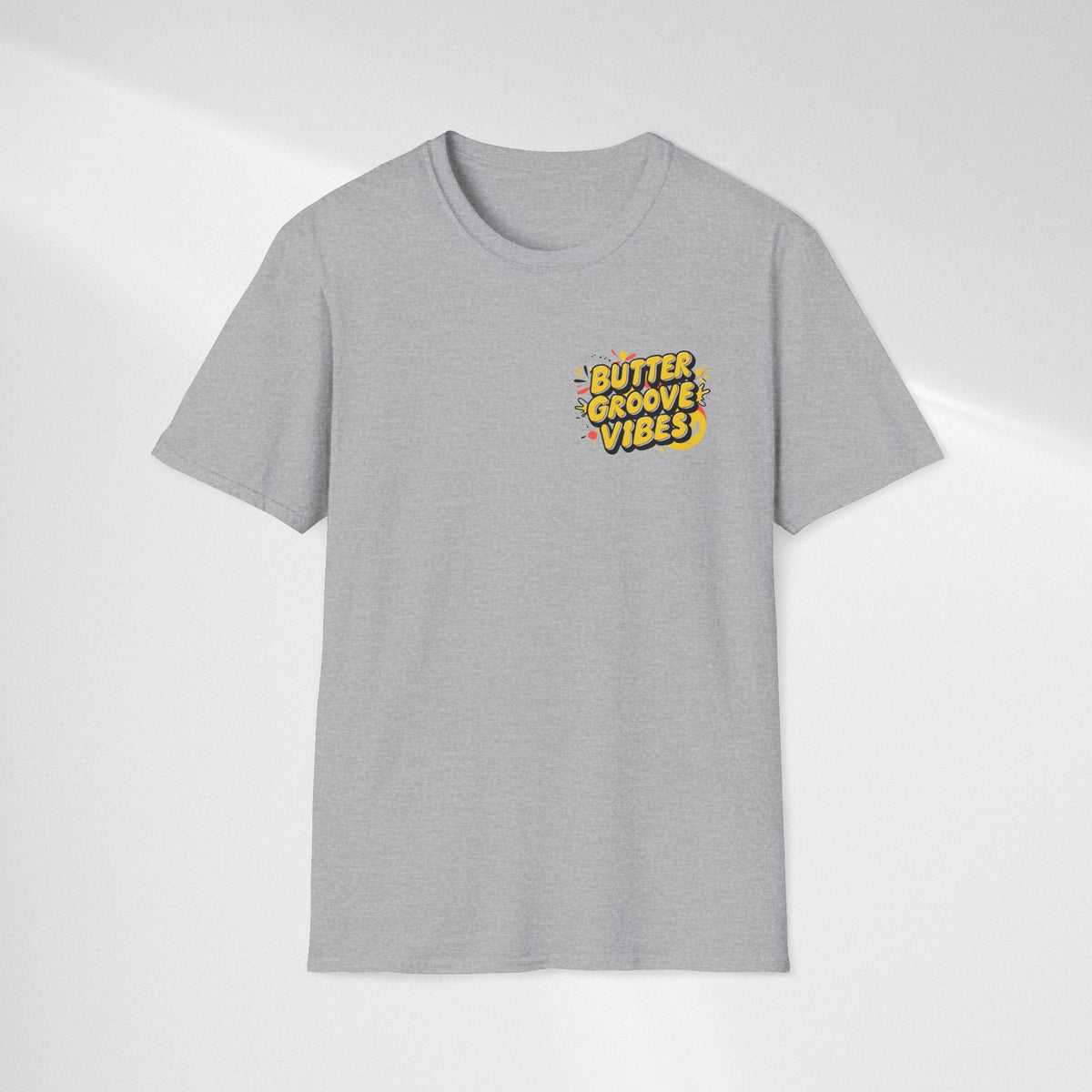 T-Shirt — "Butter Groove Vibes" Retro Graphic Tee