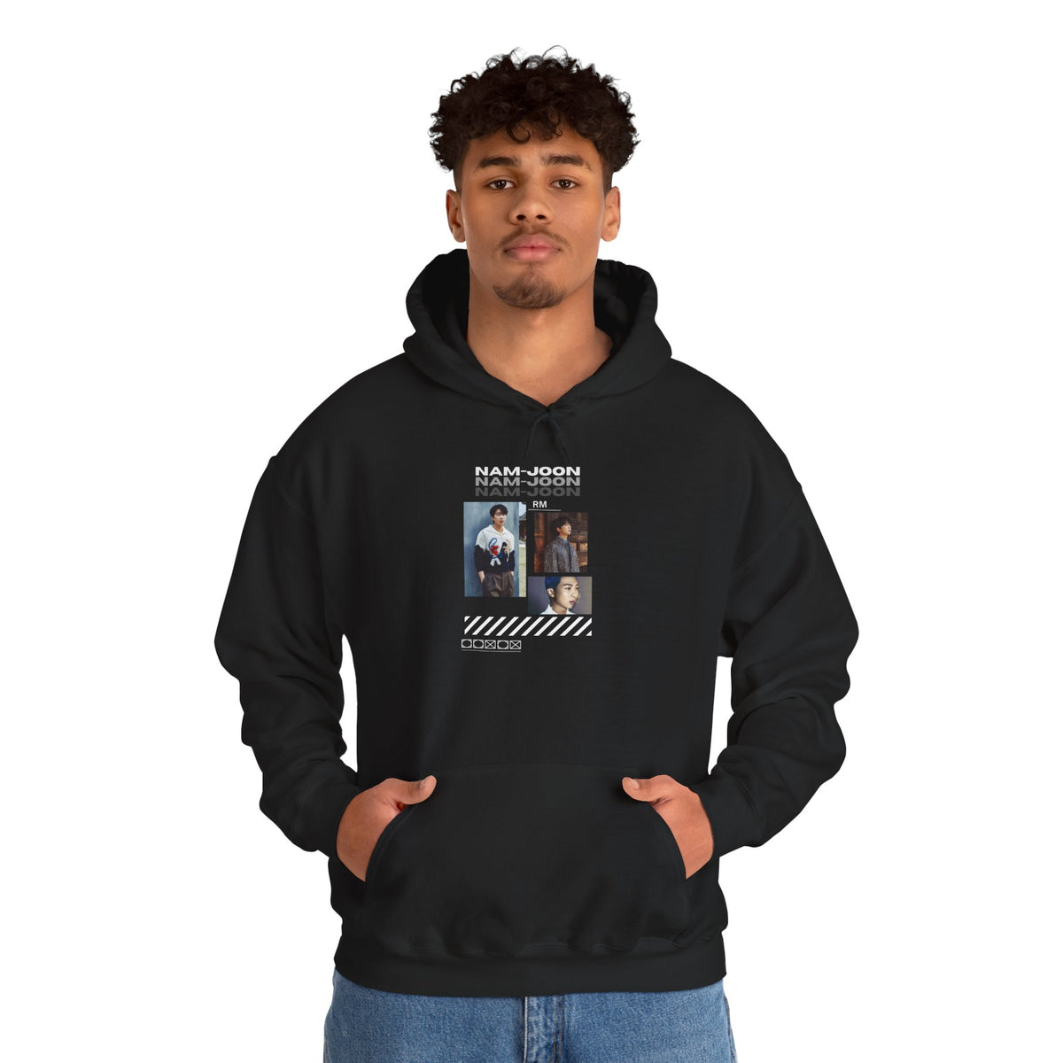 Namjoon Photo Collage Hoodie — RM Aesthetic BTS Hoodie