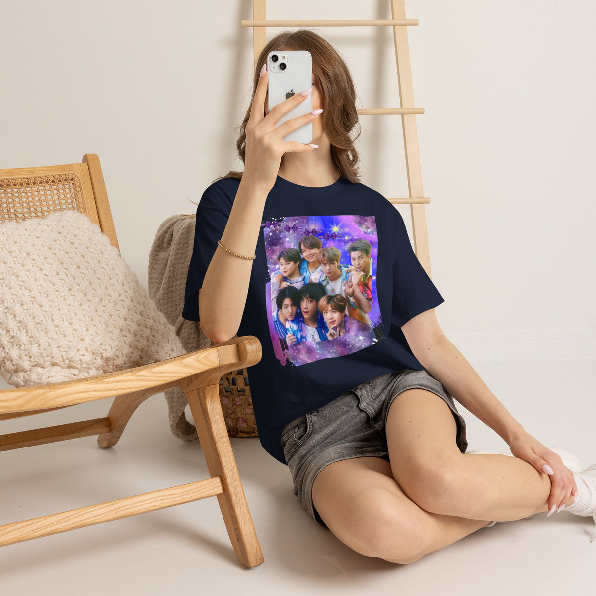BTS Galaxy Photo Tee