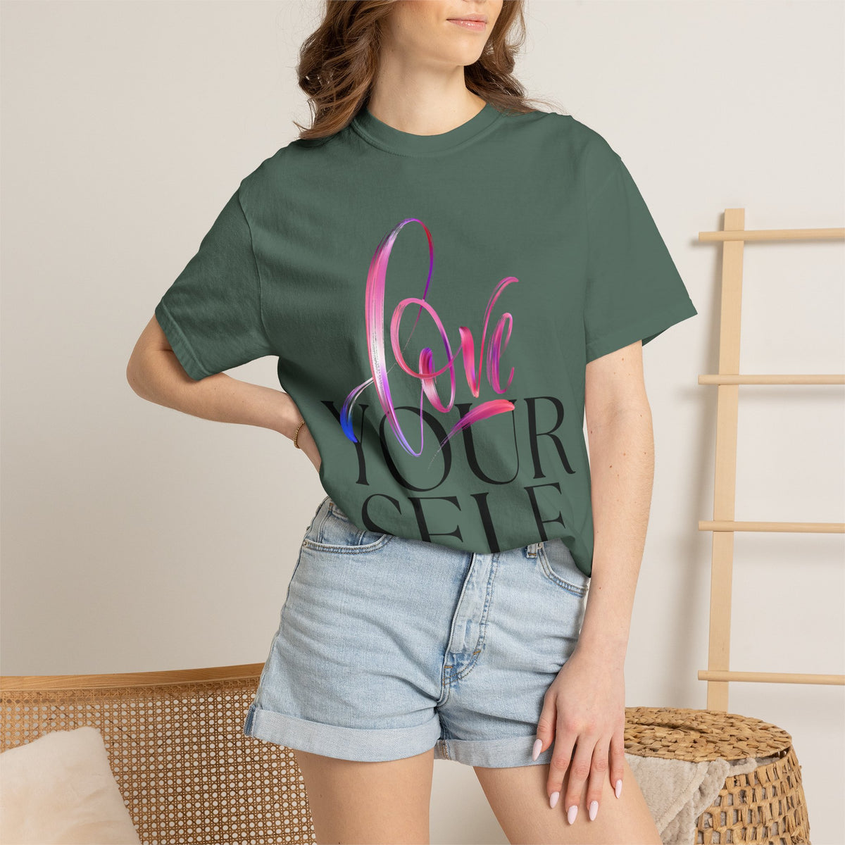 Love Yourself Tee – Inspirational Self-Love Graphic T-Shirt