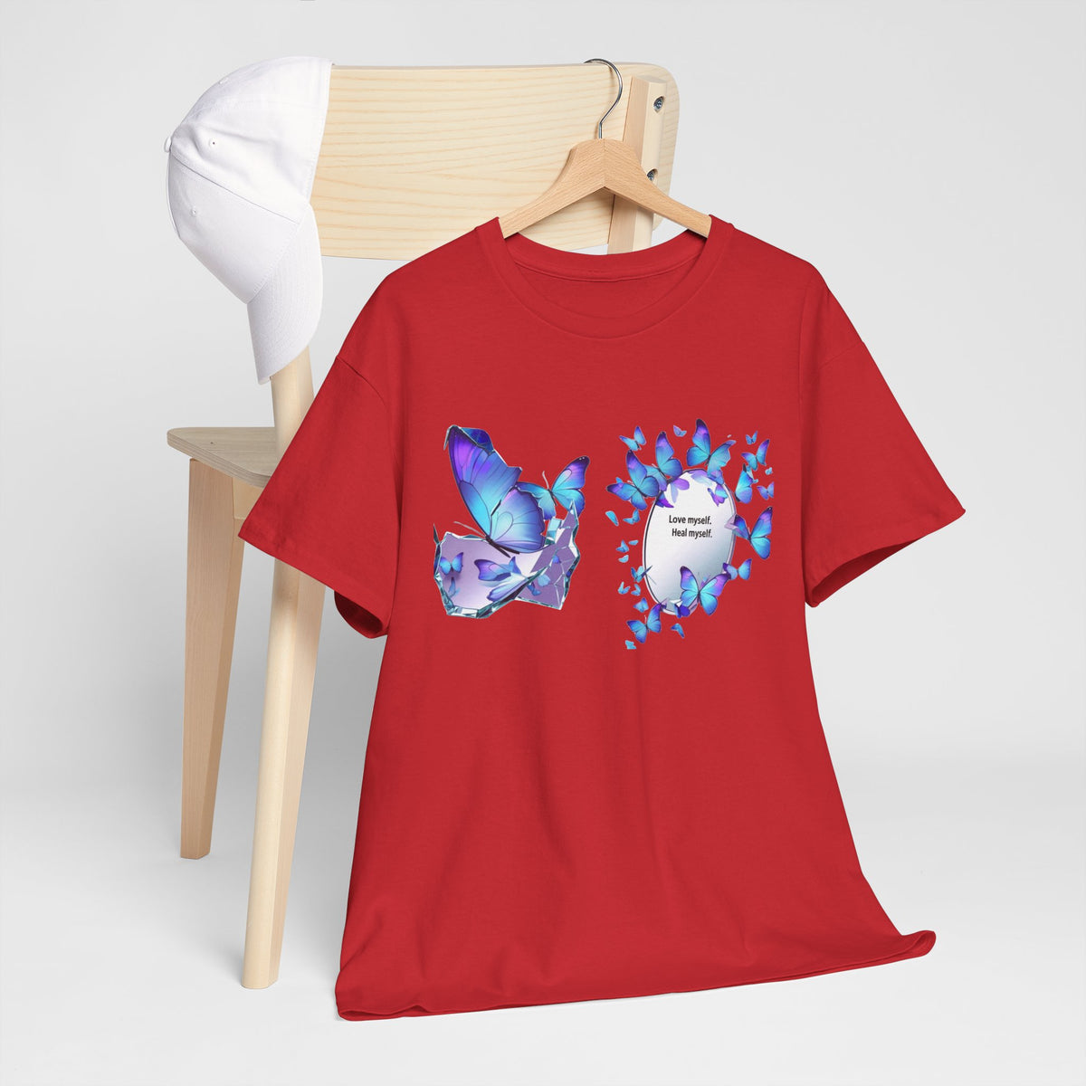 Butterfly Graphic Tee — BTS  Butterflies 'Beautiful' Design