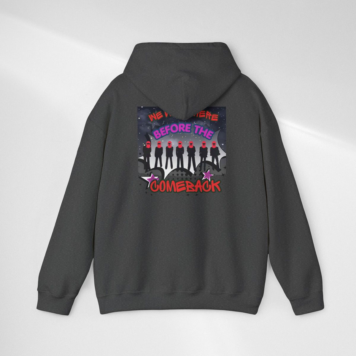 Hoodie — BTS  The Comeback" Retro Space Silhouette Hoodie