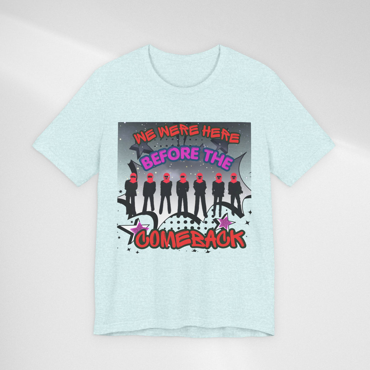 BTS The Comeback T-Shirt – Retro Silhouette Music Tee