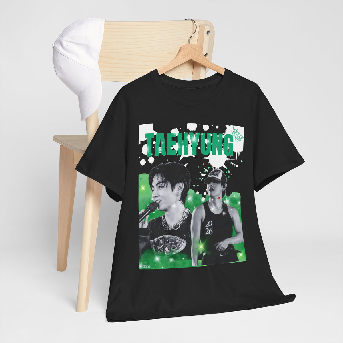 Taehyung 95 Graphic Tee — K‑Pop Vibe Fan Shirt