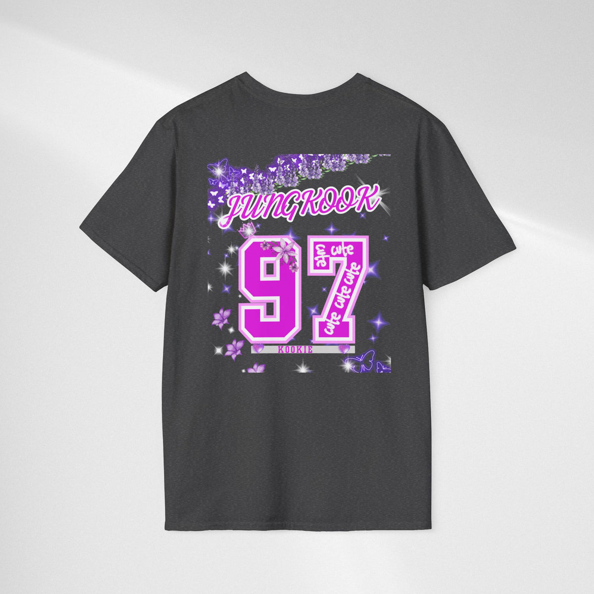 Jungkook 97 Fan Tee — Purple K-Pop BTS T-Shirt