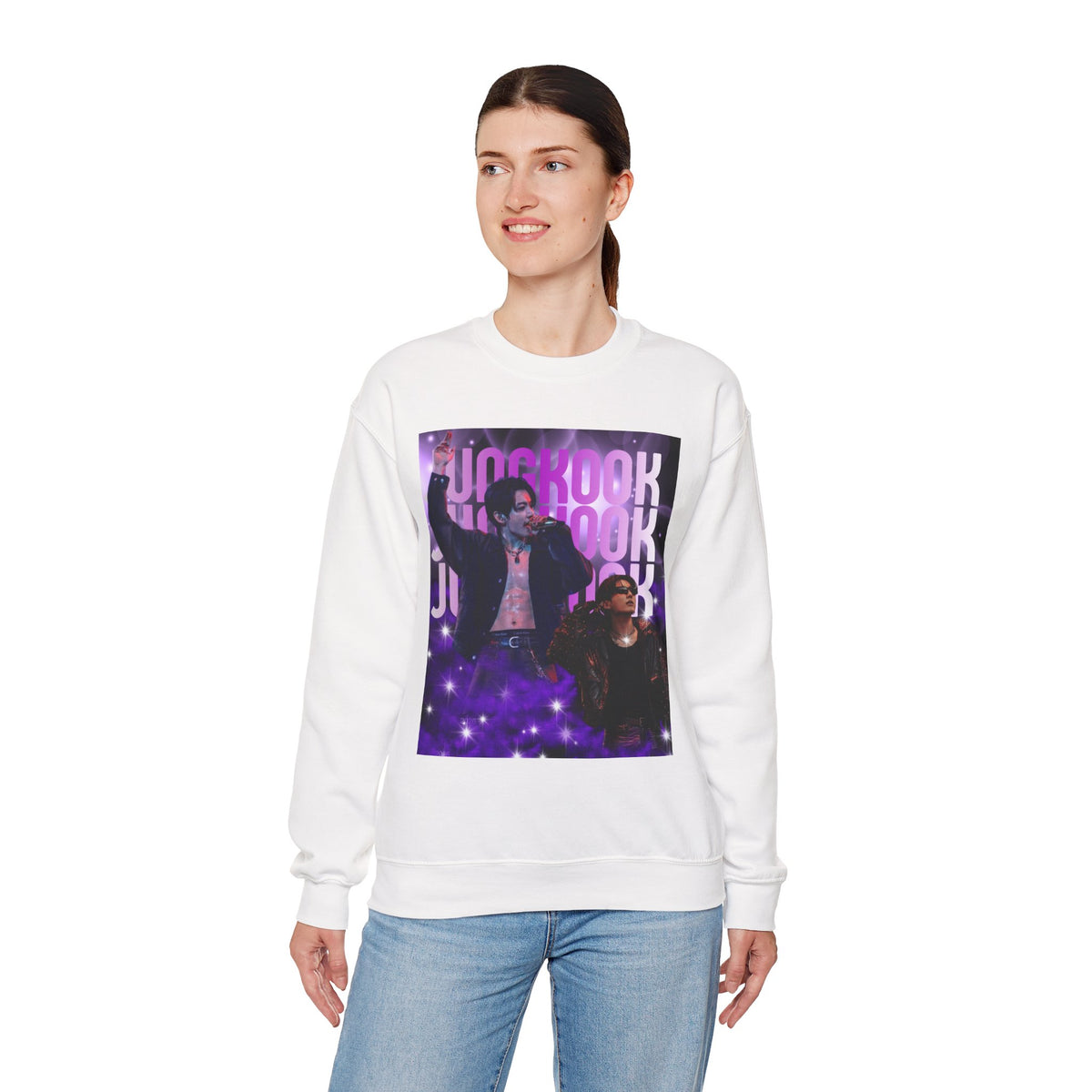 Jungkook 97 Crewneck Sweatshirt — K-Pop Fan Sweatshirt