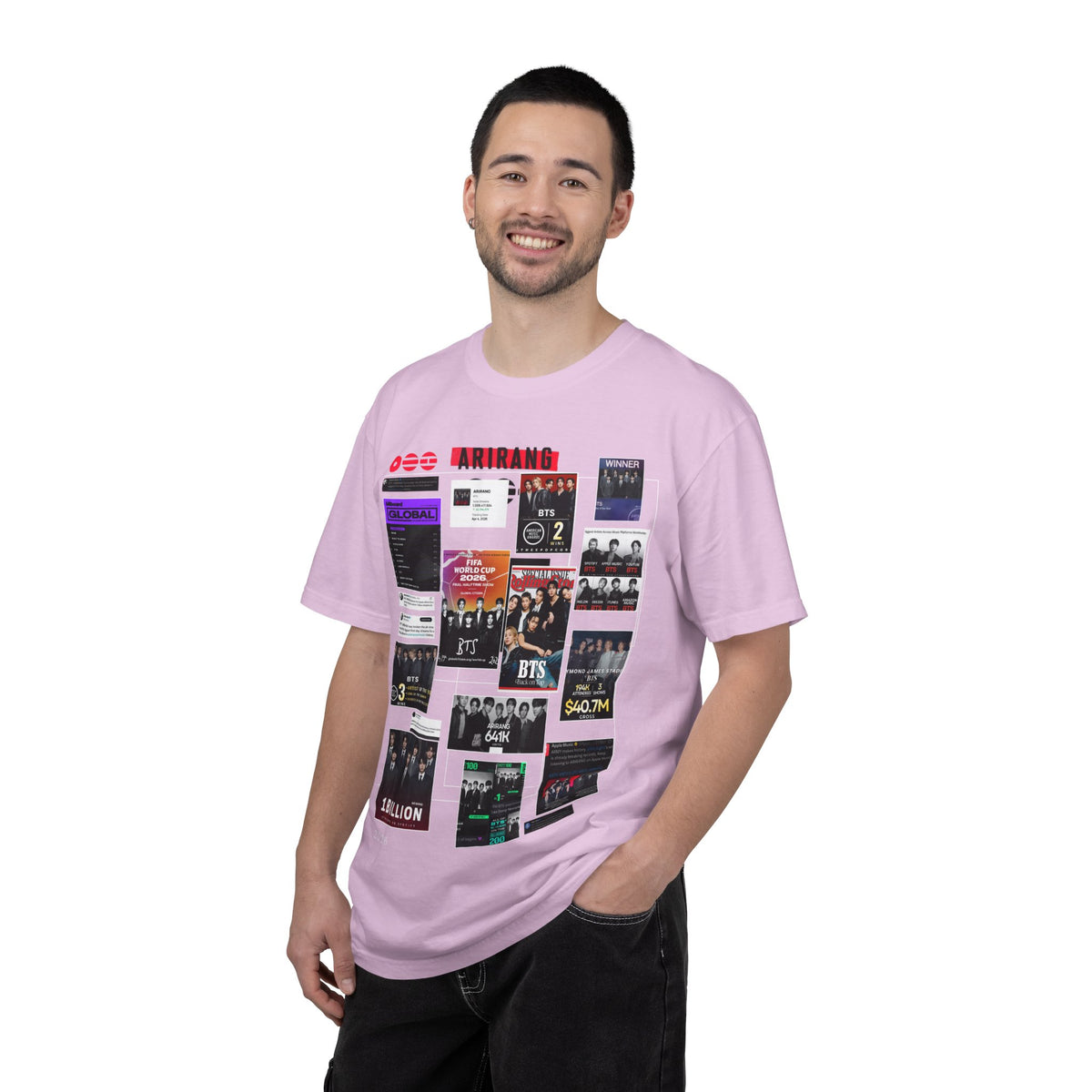 BTS Wins Collage T-Shirt — BTS Moments Graphic Tee