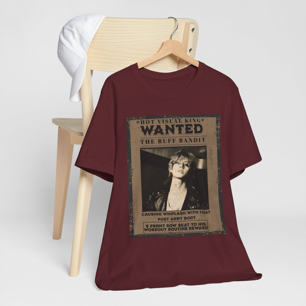 T-Shirt - 'WANTED: The Buff Bandit' Vintage Poster Tee