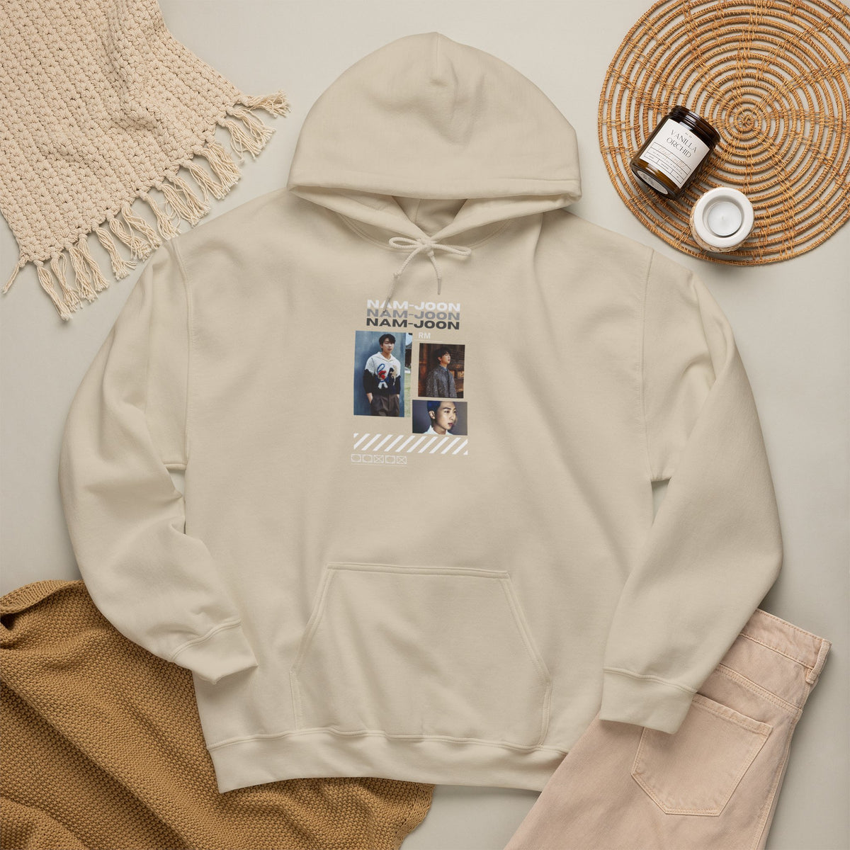 Namjoon Photo Collage Hoodie — RM Aesthetic BTS Hoodie