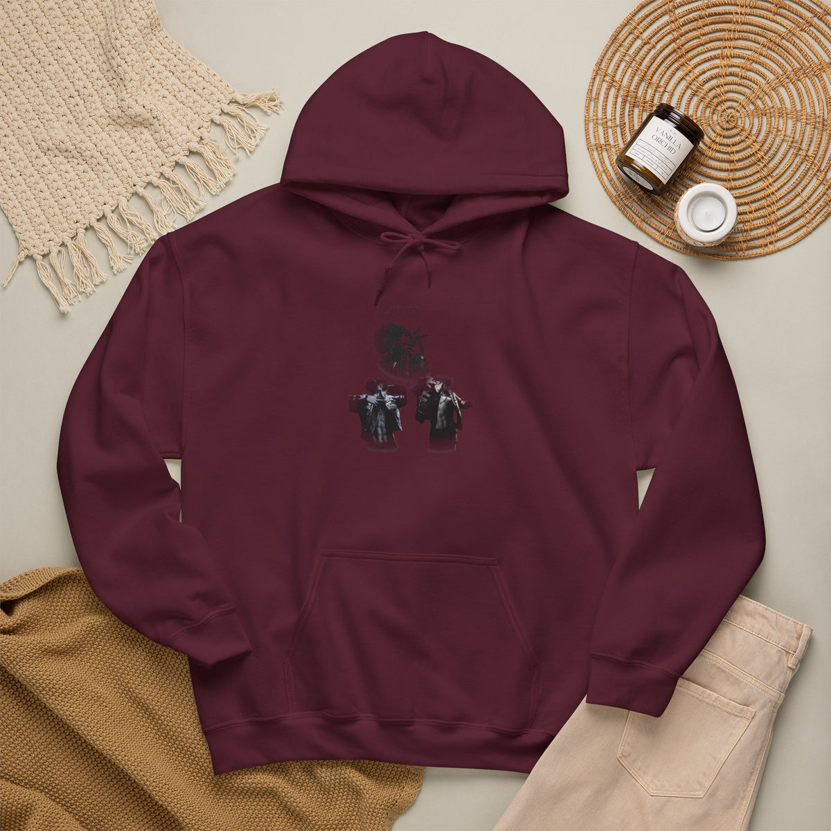 JHOPE Hoodie - Vintage Film Noir Photographer Graphic Hoodie