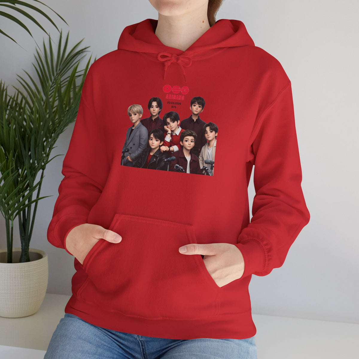 BTS K-Pop Group Photo Hoodie —  Tour Hoodie