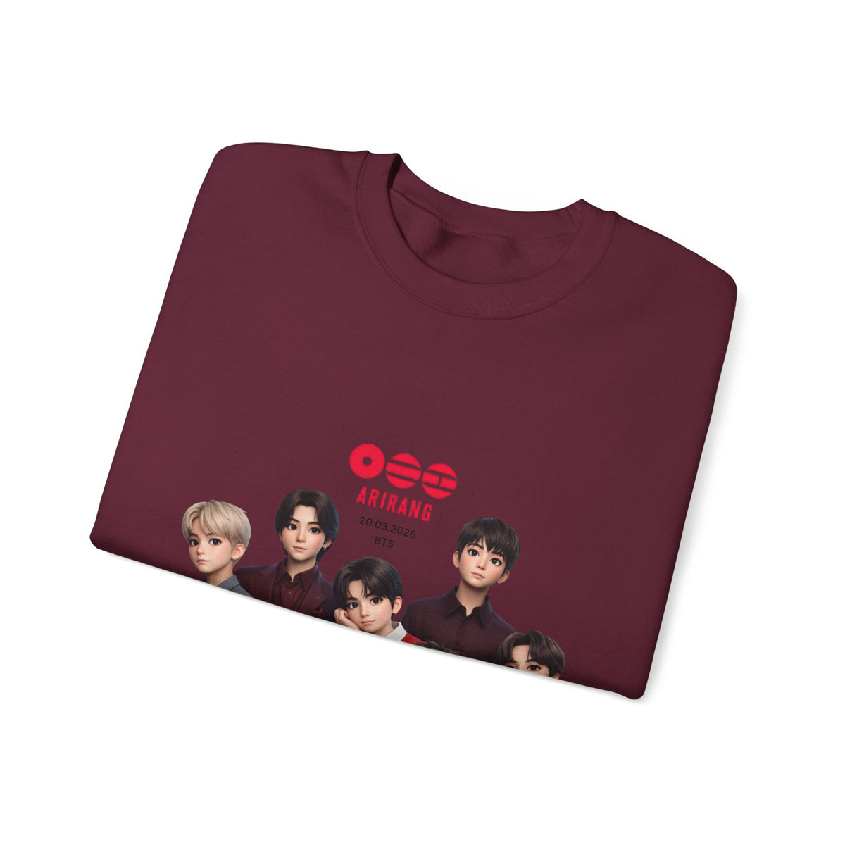 BTS GROUP Photo Crewneck Sweatshirt