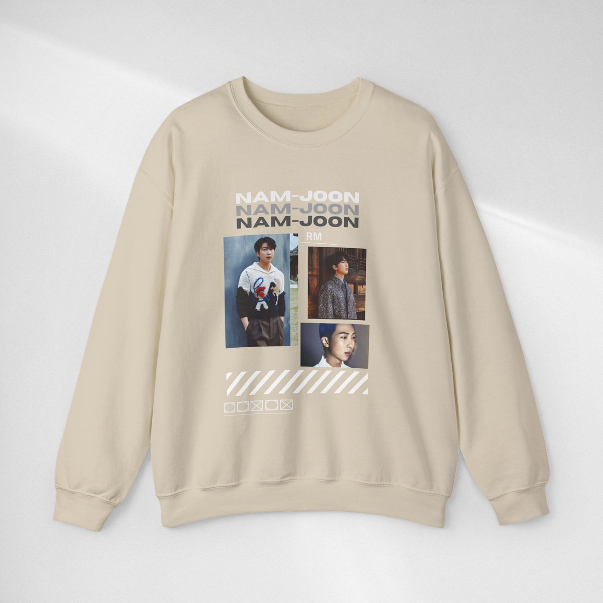 RM (Nam-joon) Photo Collage Crewneck Sweatshirt