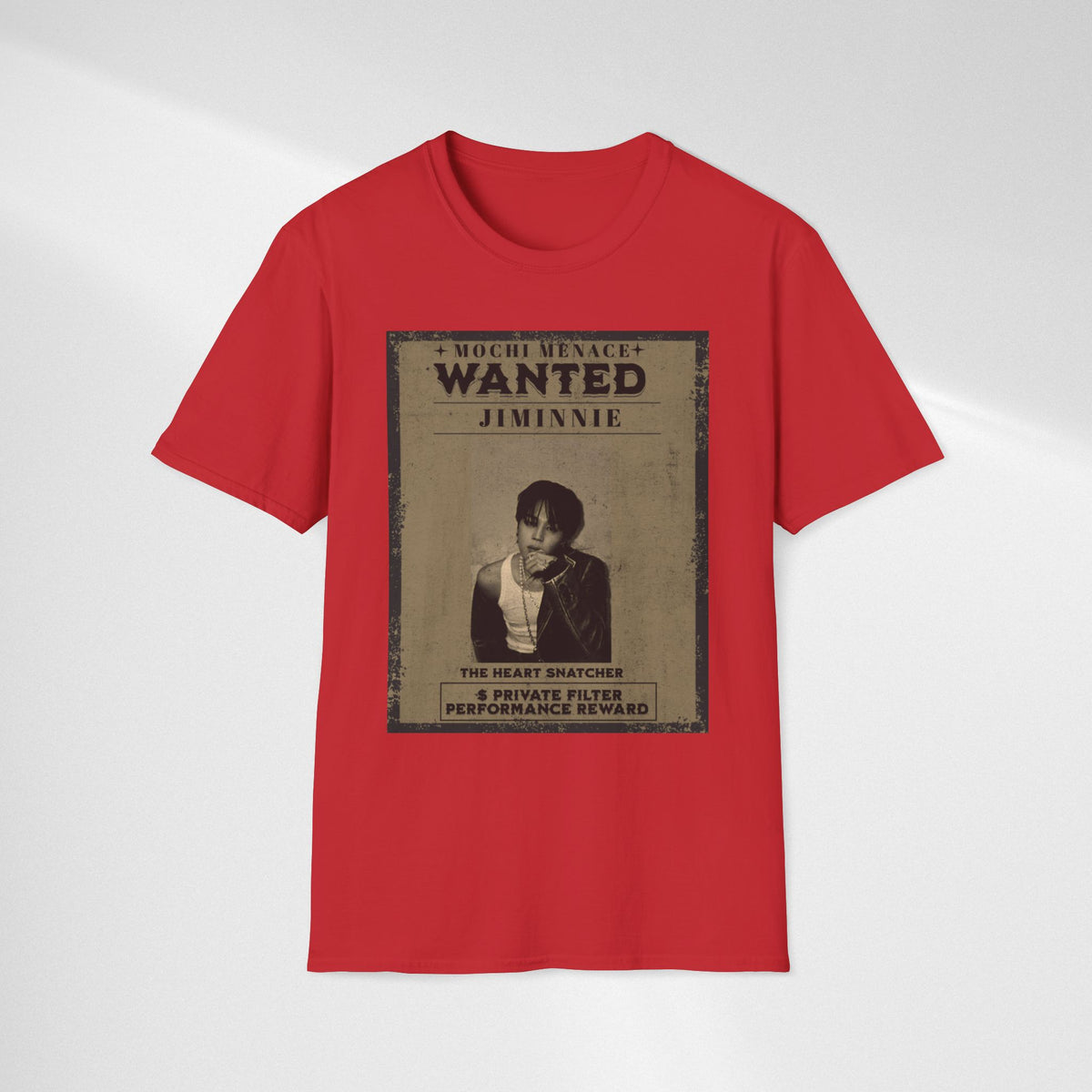 Wanted 'Jimmie' Graphic T‑Shirt — Mochi Menace Vintage Poster Tee