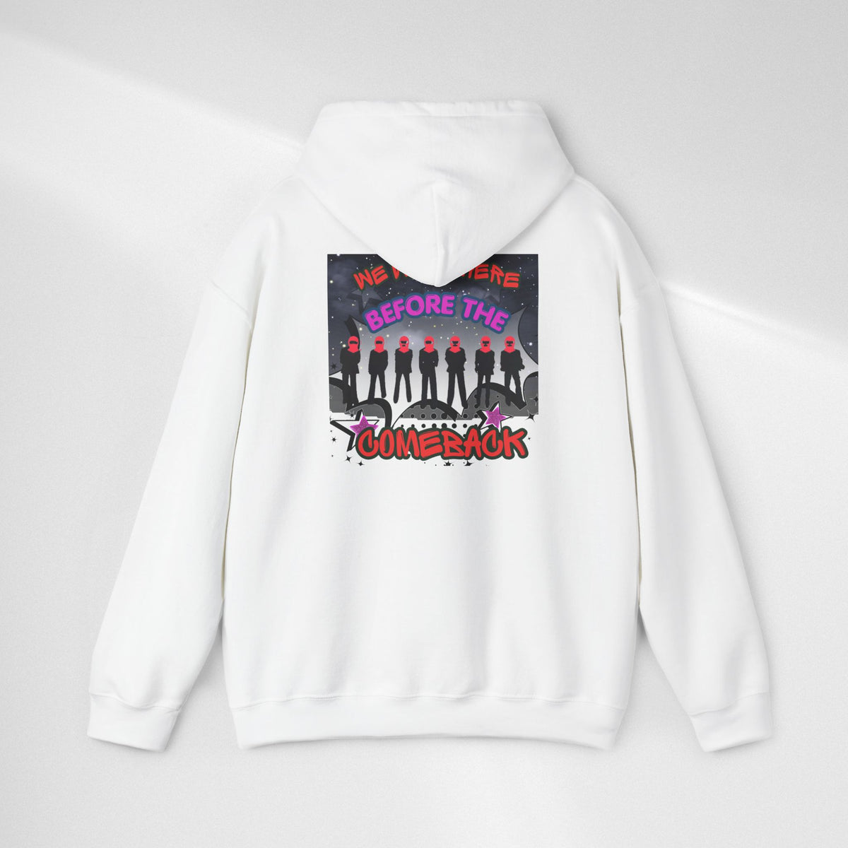 Hoodie — BTS  The Comeback" Retro Space Silhouette Hoodie