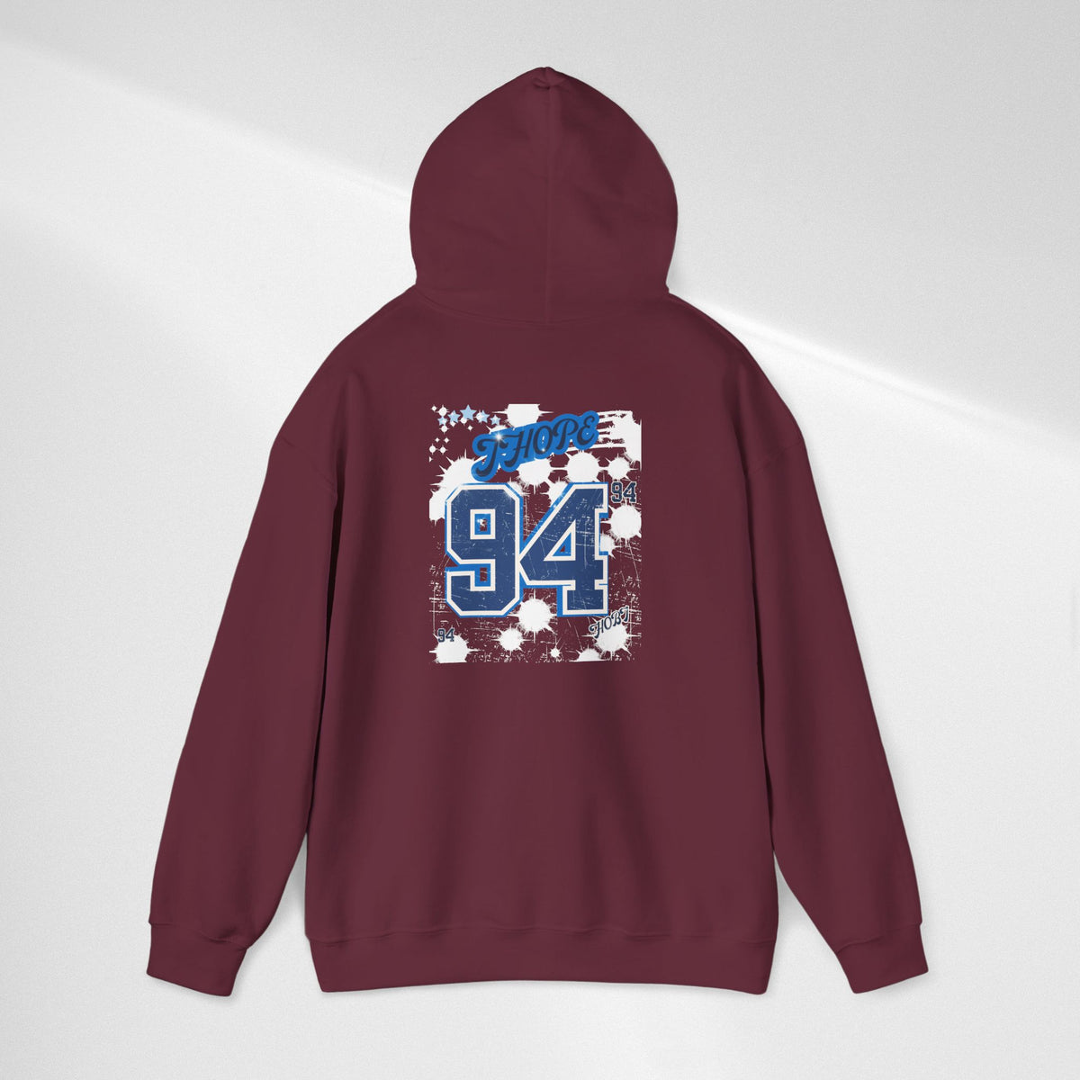 J-Hope 94 Blue Graphic Hoodie