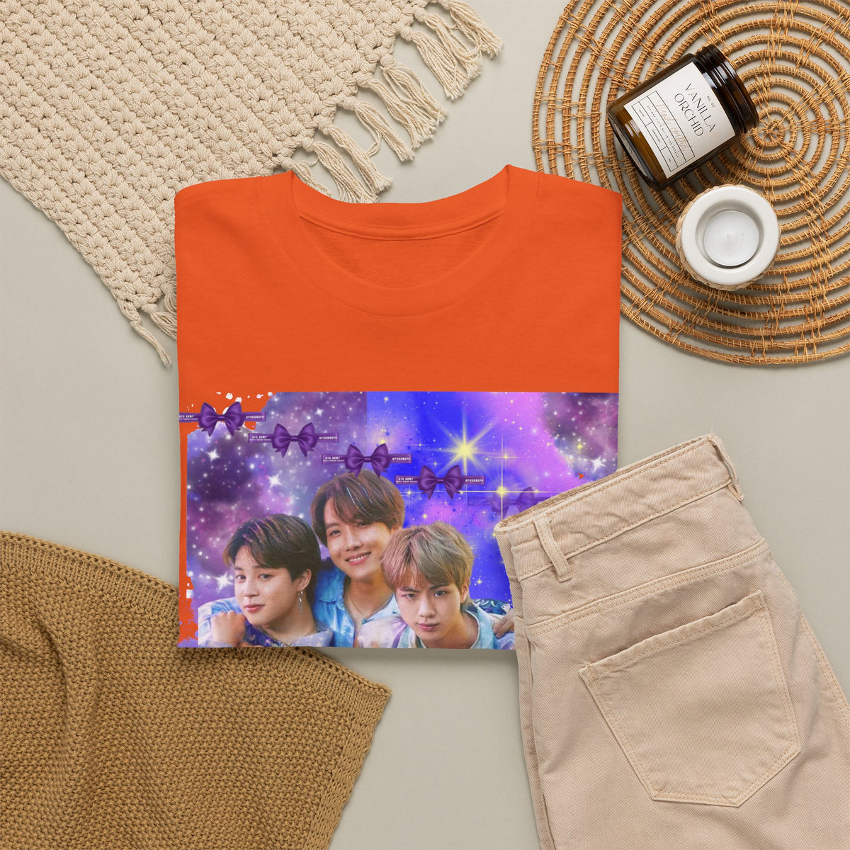 BTS Galaxy Photo Tee