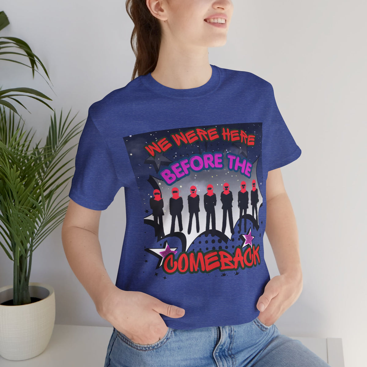 BTS The Comeback T-Shirt – Retro Silhouette Music Tee