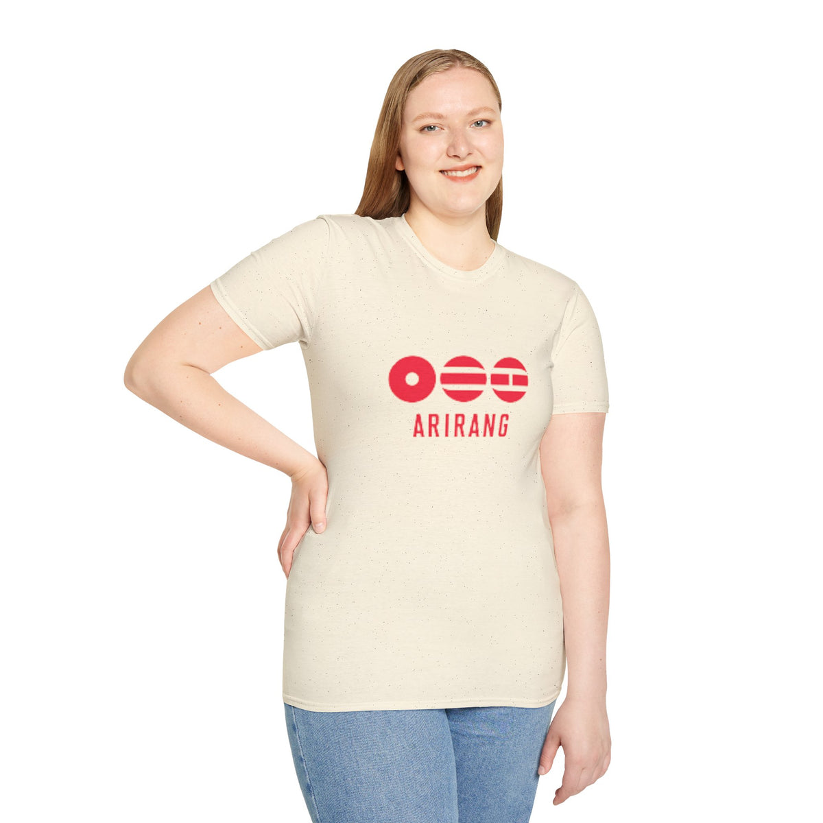 Arirang BTS T-Shirt — Retro Red Logo Tee