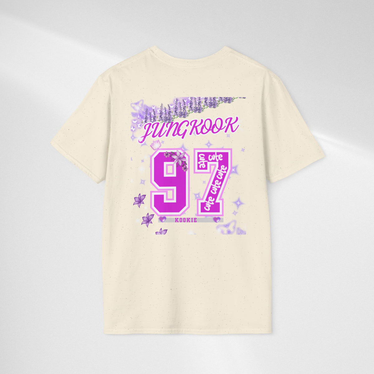 Jungkook 97 Fan Tee — Purple K-Pop BTS T-Shirt