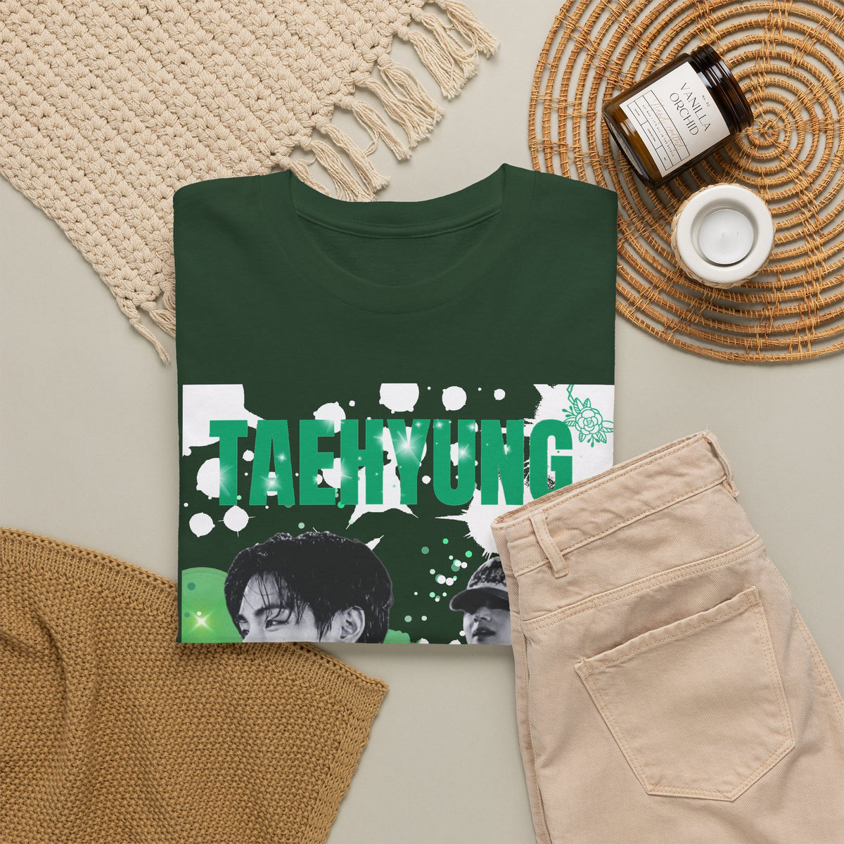 Taehyung 95 Graphic Tee — K‑Pop Vibe Fan Shirt