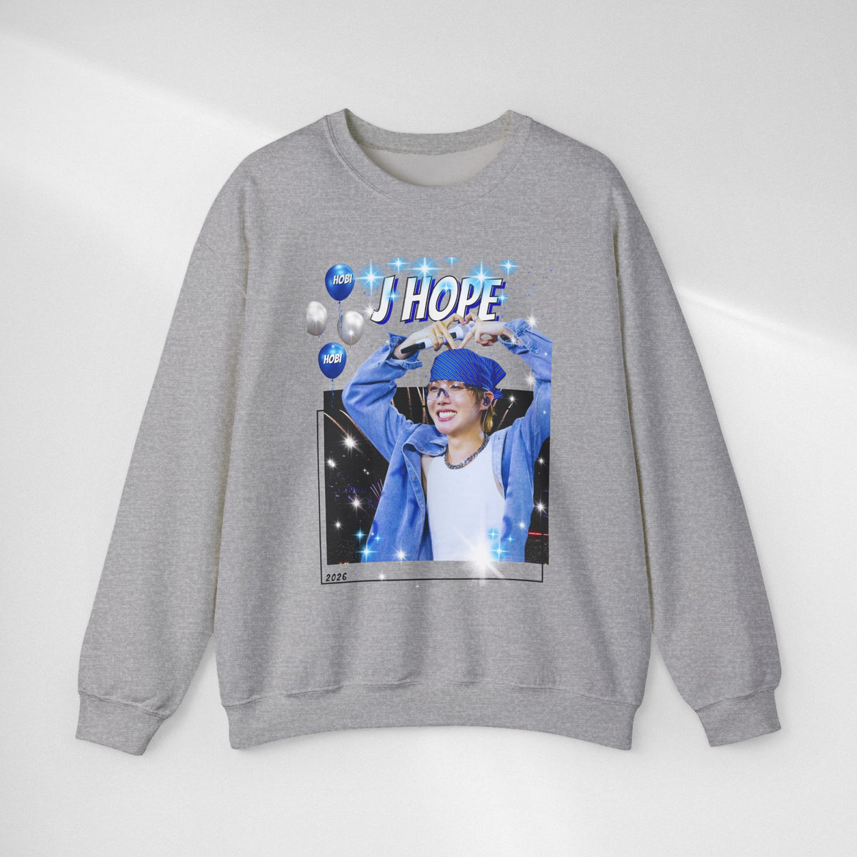 J-Hope 94 Photo Crewneck Sweatshirt — K-Pop BTS Fan Pullover