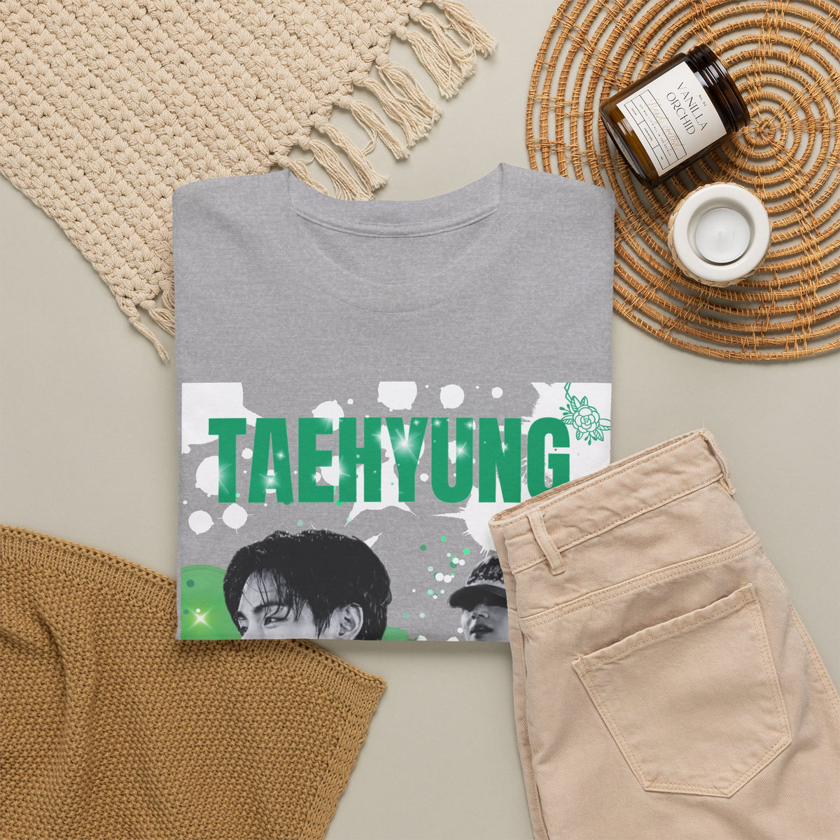 Taehyung 95 Graphic Tee — K‑Pop Vibe Fan Shirt