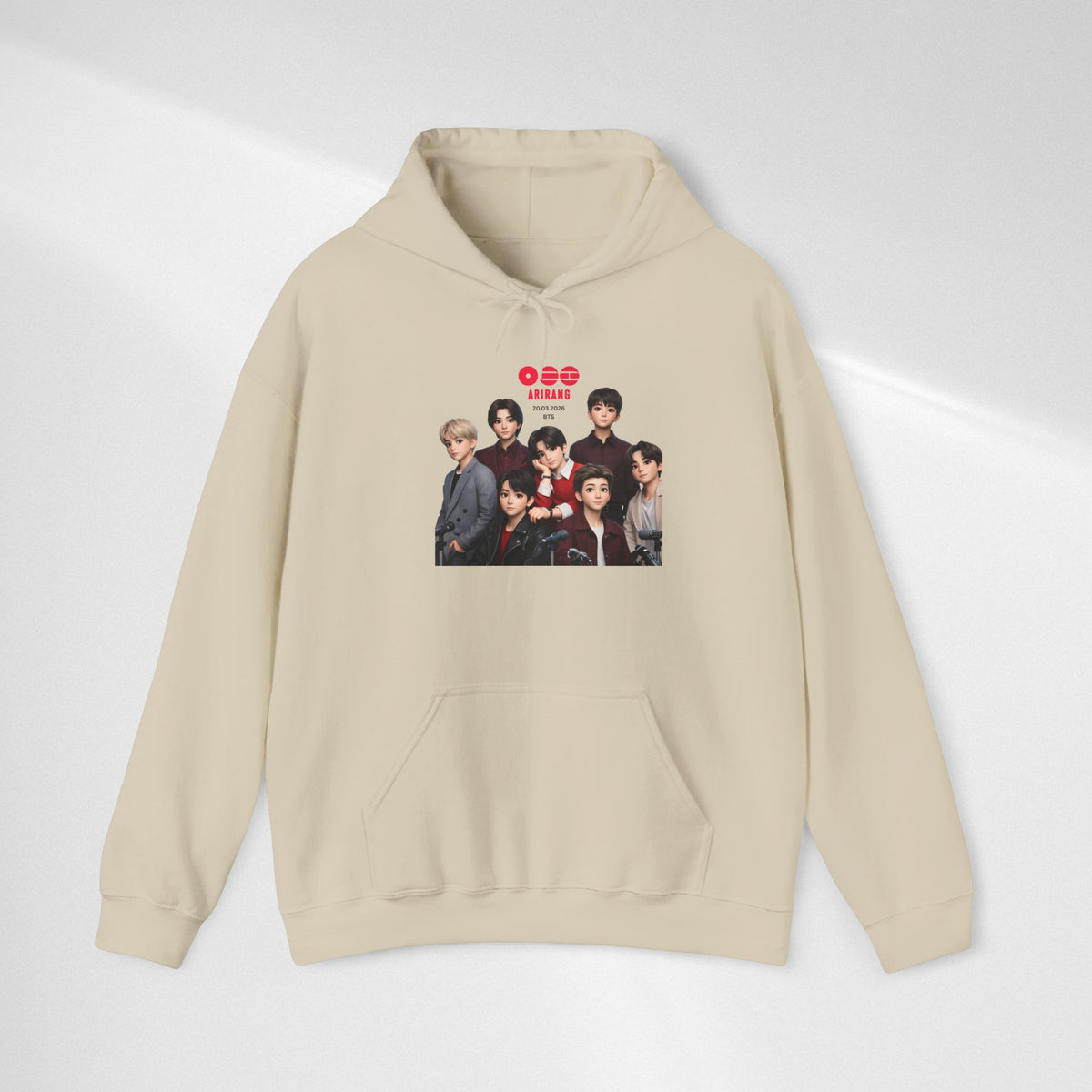BTS K-Pop Group Photo Hoodie —  Tour Hoodie