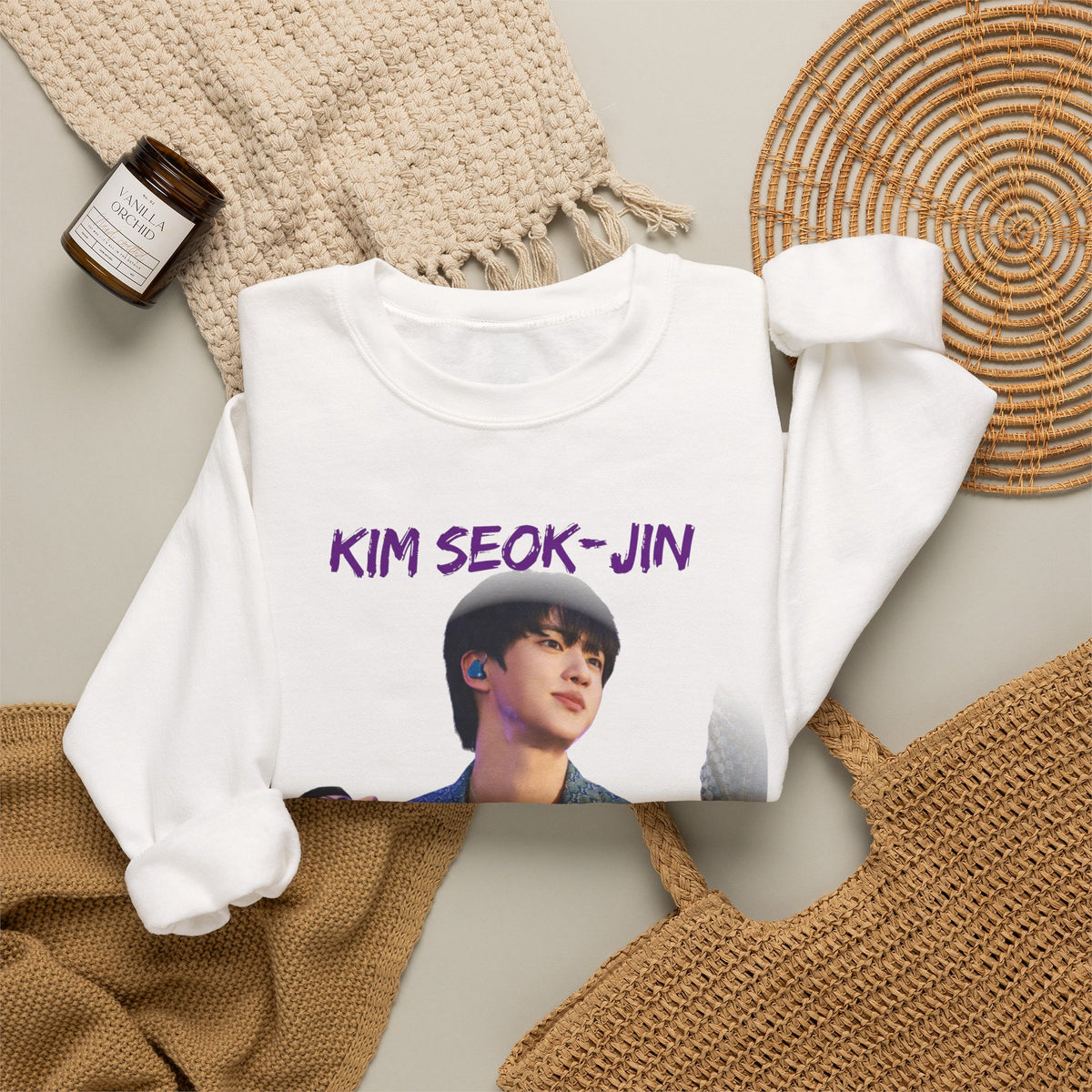 Jin Portrait Crewneck Sweatshirt