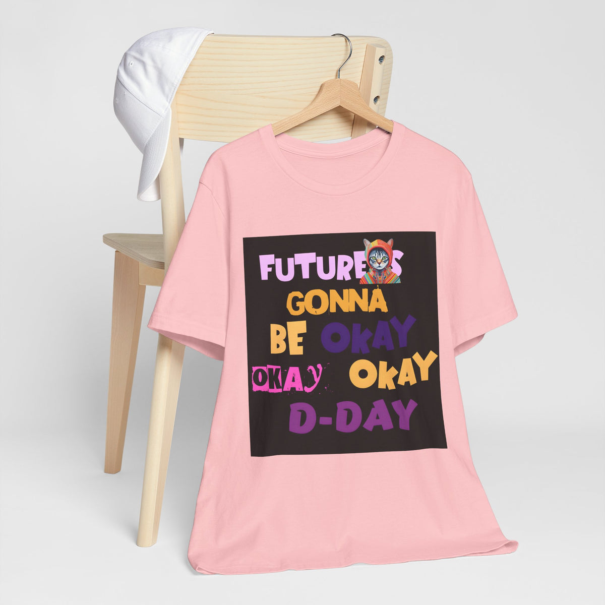 T-Shirt — "Future's Gonna Be Okay" Inspirational Graphic Tee