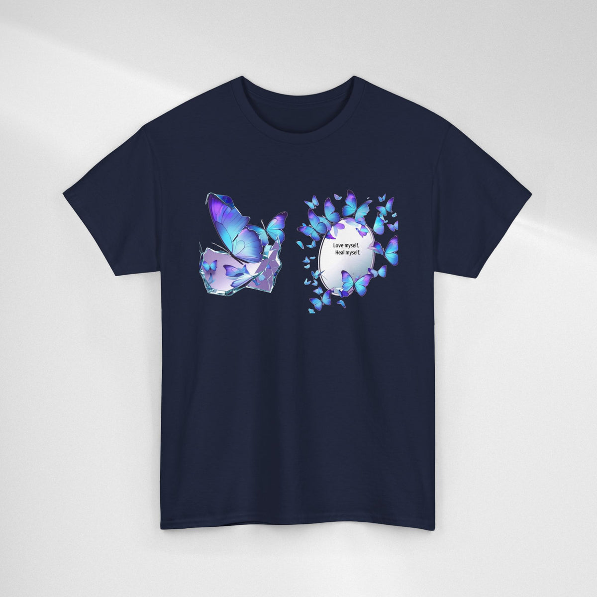 Butterfly Graphic Tee — BTS  Butterflies 'Beautiful' Design